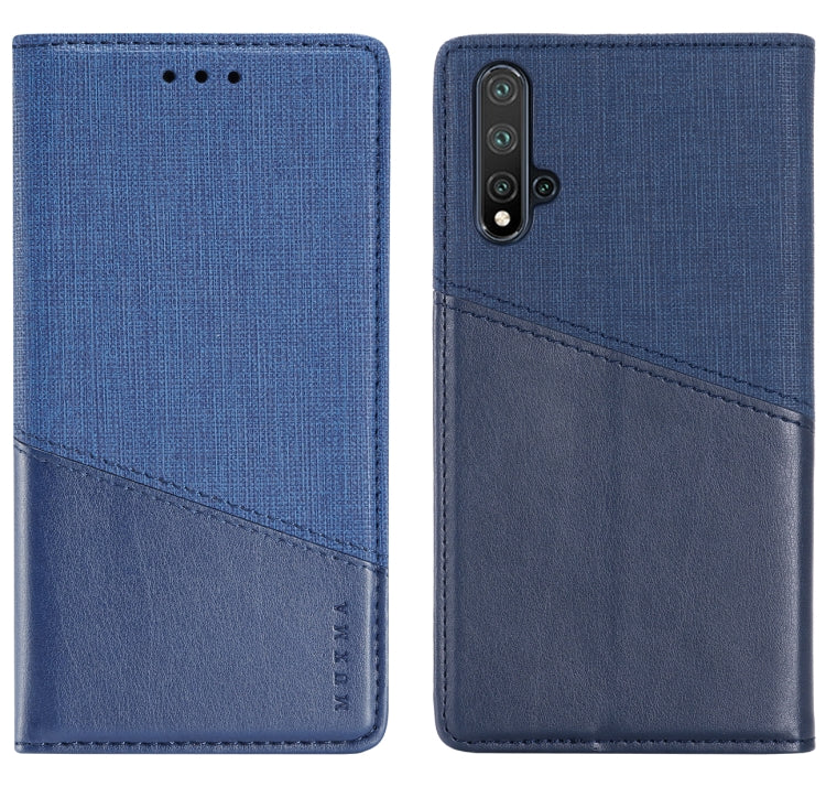 For Huawei Nova 5 Pro MUXMA MX109 Horizontal Flip Leather Case with Holder & Card Slot & Wallet
