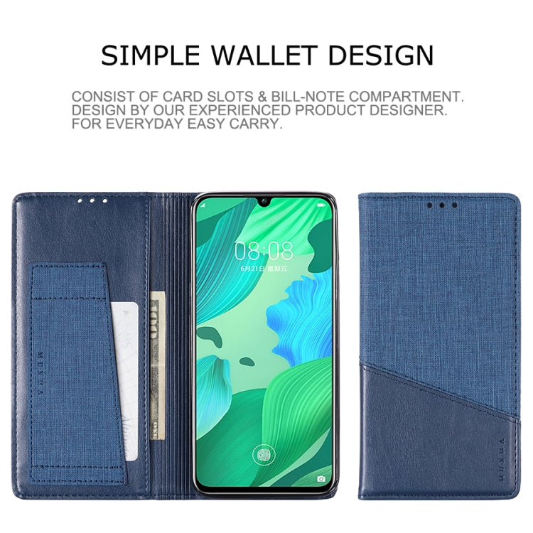 For Huawei Nova 5 Pro MUXMA MX109 Horizontal Flip Leather Case with Holder & Card Slot & Wallet