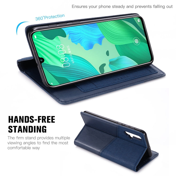 For Huawei Nova 5 Pro MUXMA MX109 Horizontal Flip Leather Case with Holder & Card Slot & Wallet