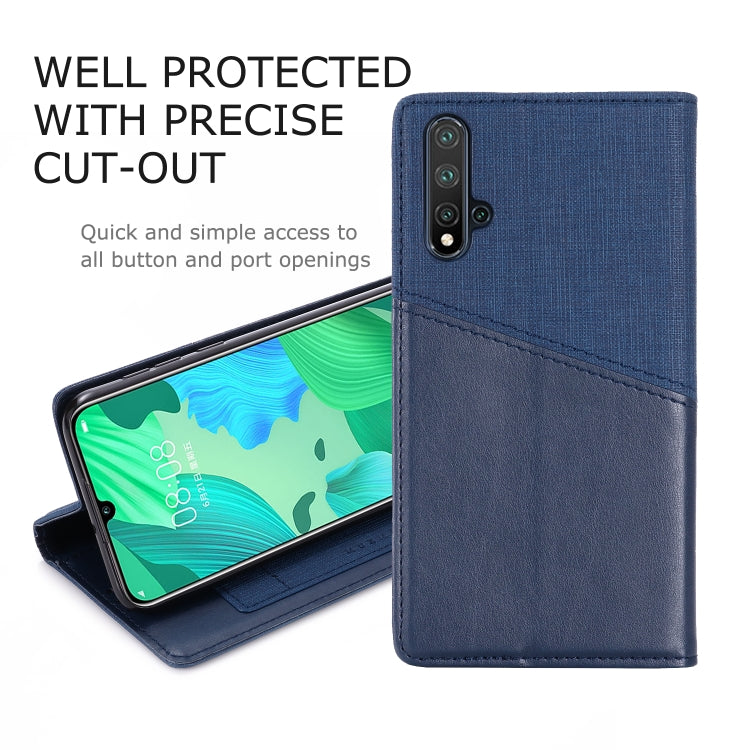 For Huawei Nova 5 Pro MUXMA MX109 Horizontal Flip Leather Case with Holder & Card Slot & Wallet