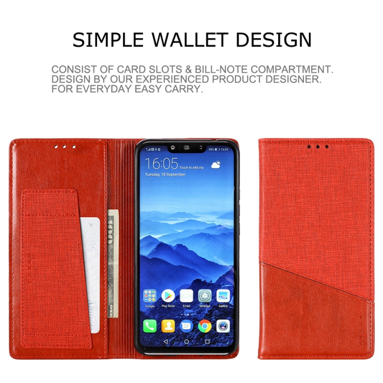 For Huawei Mate 20 Lite MUXMA MX109 Horizontal Flip Leather Case with Holder & Card Slot & Wallet