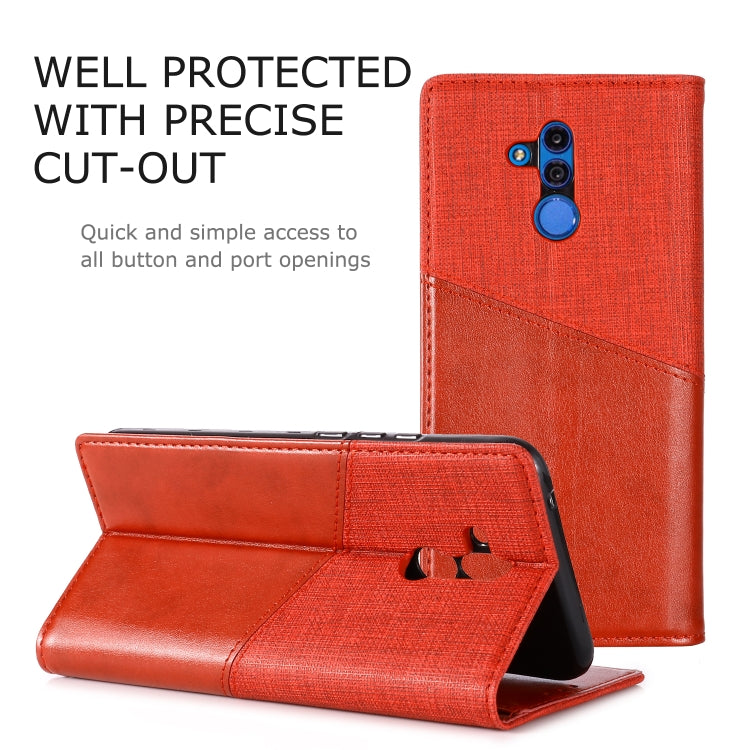 For Huawei Mate 20 Lite MUXMA MX109 Horizontal Flip Leather Case with Holder & Card Slot & Wallet