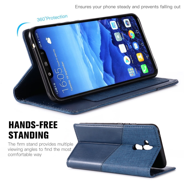 For Huawei Mate 20 Lite MUXMA MX109 Horizontal Flip Leather Case with Holder & Card Slot & Wallet