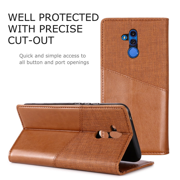For Huawei Mate 20 Lite MUXMA MX109 Horizontal Flip Leather Case with Holder & Card Slot & Wallet