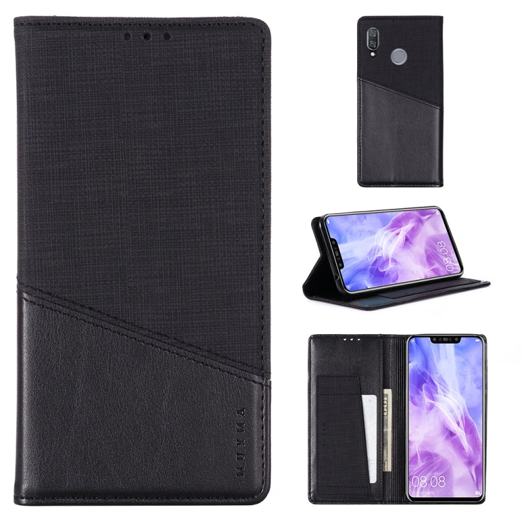 For Huawei Nova 3 MUXMA MX109 Horizontal Flip Leather Case with Holder & Card Slot & Wallet