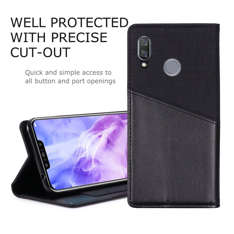 For Huawei Nova 3 MUXMA MX109 Horizontal Flip Leather Case with Holder & Card Slot & Wallet
