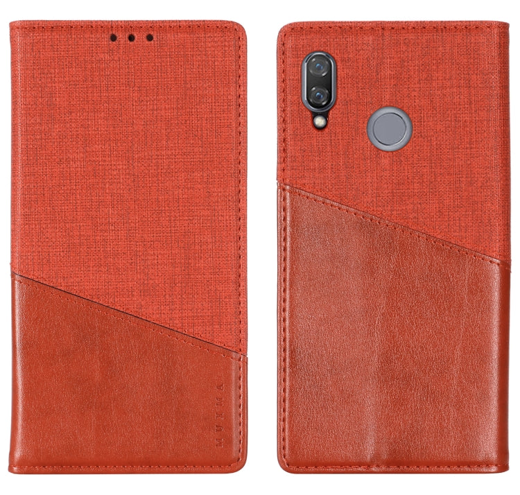 For Huawei Nova 3 MUXMA MX109 Horizontal Flip Leather Case with Holder & Card Slot & Wallet