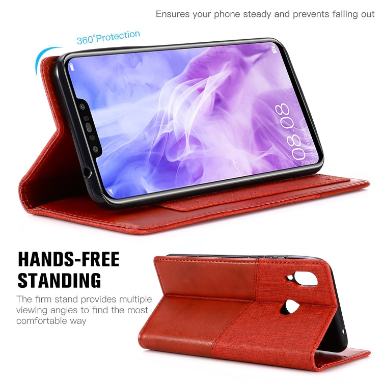For Huawei Nova 3 MUXMA MX109 Horizontal Flip Leather Case with Holder & Card Slot & Wallet