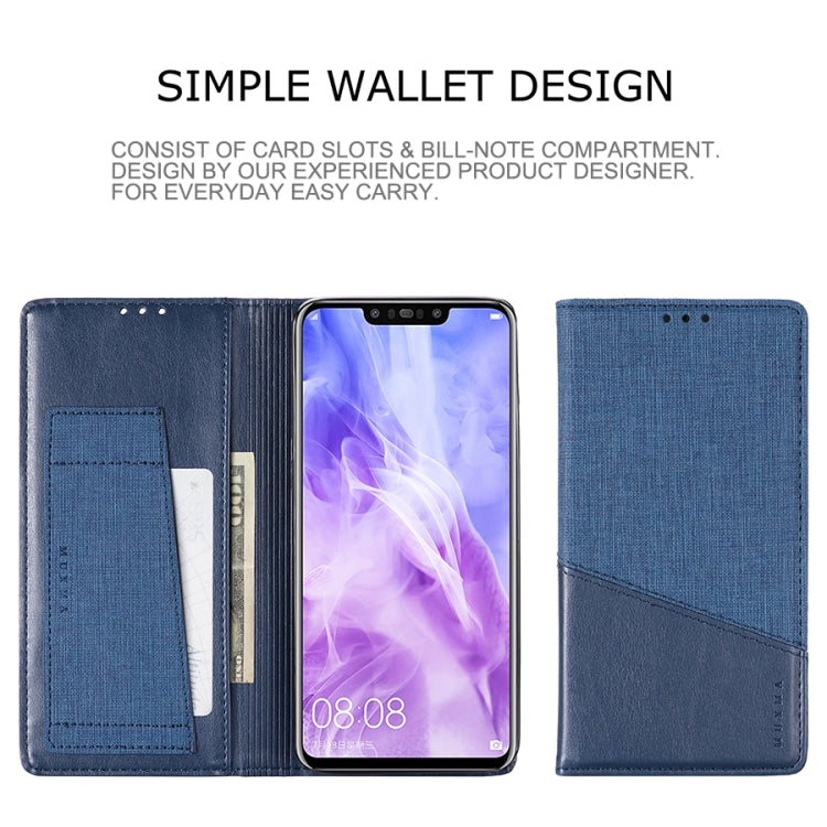 For Huawei Nova 3 MUXMA MX109 Horizontal Flip Leather Case with Holder & Card Slot & Wallet