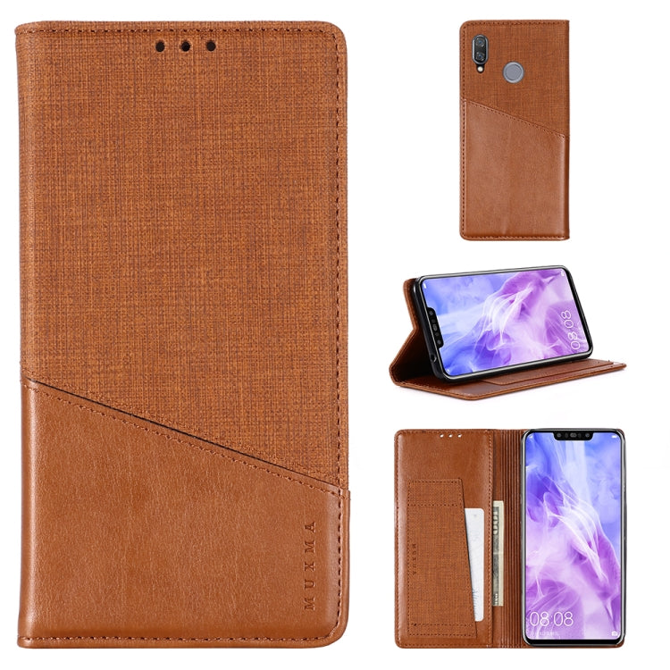 For Huawei Nova 3 MUXMA MX109 Horizontal Flip Leather Case with Holder & Card Slot & Wallet