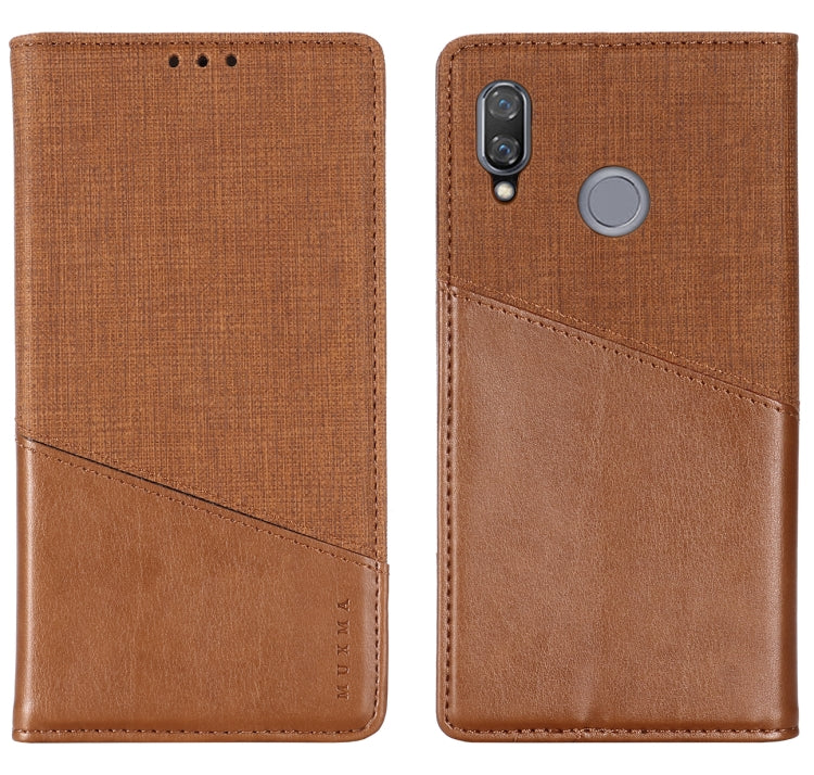 For Huawei Nova 3 MUXMA MX109 Horizontal Flip Leather Case with Holder & Card Slot & Wallet