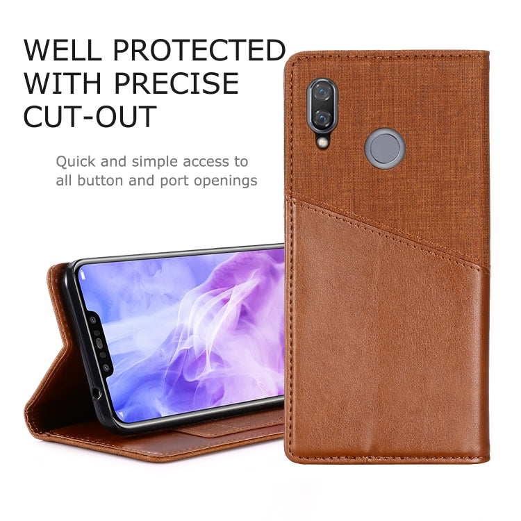 For Huawei Nova 3 MUXMA MX109 Horizontal Flip Leather Case with Holder & Card Slot & Wallet