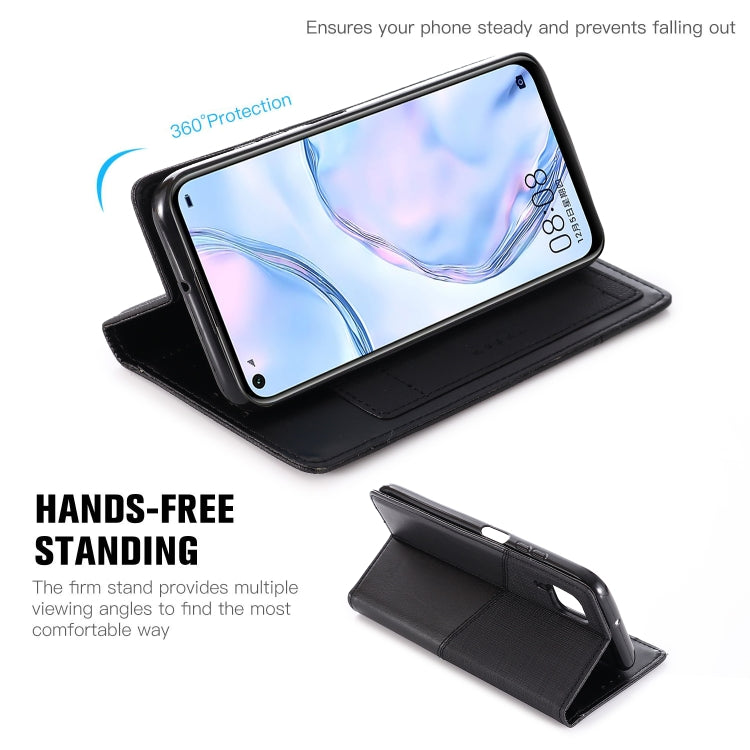 For Huawei Nova 6 SE MUXMA MX109 Horizontal Flip Leather Case with Holder & Card Slot & Wallet