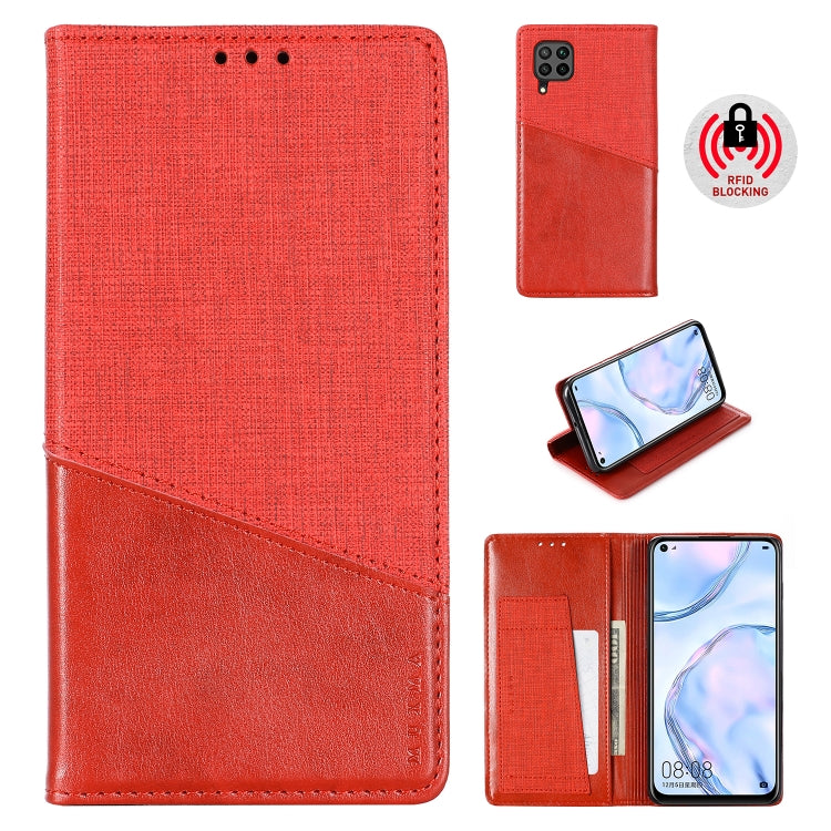For Huawei Nova 6 SE MUXMA MX109 Horizontal Flip Leather Case with Holder & Card Slot & Wallet