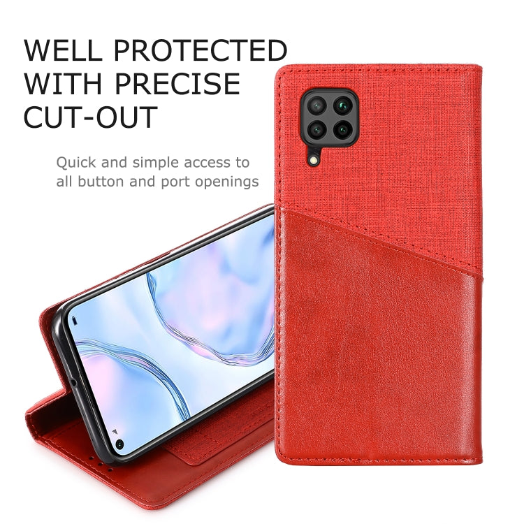 For Huawei Nova 6 SE MUXMA MX109 Horizontal Flip Leather Case with Holder & Card Slot & Wallet