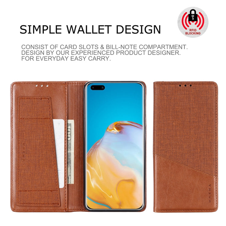 For Huawei P40 Pro MUXMA MX109 Horizontal Flip Leather Case with Holder & Card Slot & Wallet