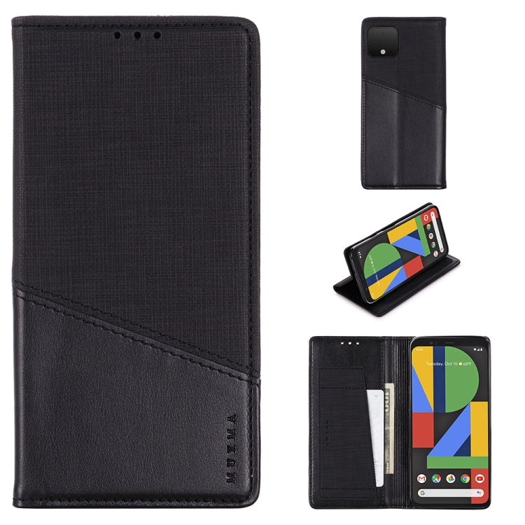 For Google Pixel 4 MUXMA MX109 Horizontal Flip Leather Case with Holder & Card Slot & Wallet