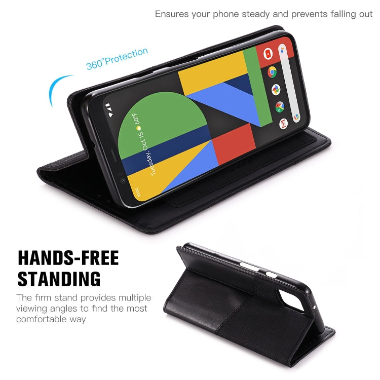 For Google Pixel 4 MUXMA MX109 Horizontal Flip Leather Case with Holder & Card Slot & Wallet