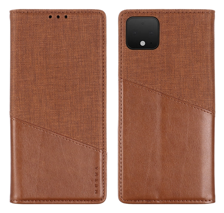 For Google Pixel 4XL MUXMA MX109 Horizontal Flip Leather Case with Holder & Card Slot & Wallet