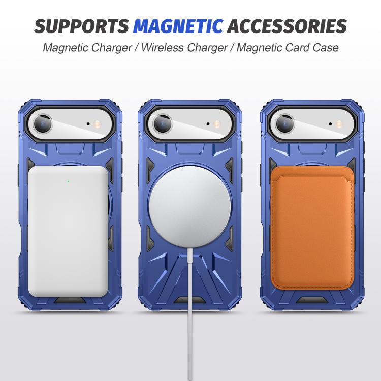 For iPhone Air MagSafe Magnetic Shockproof Phone Case with Ring Holder