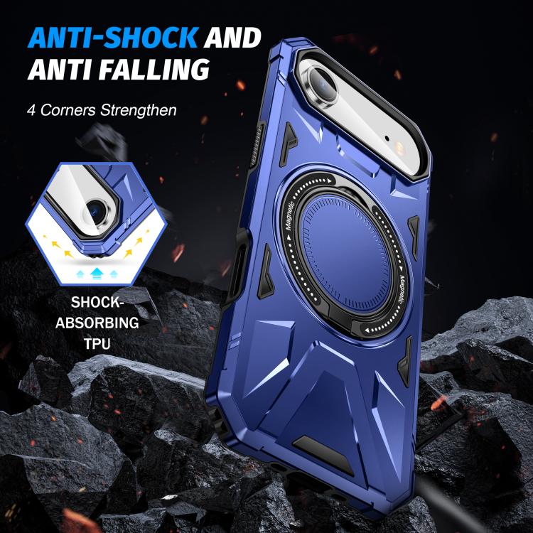 For iPhone Air MagSafe Magnetic Shockproof Phone Case with Ring Holder