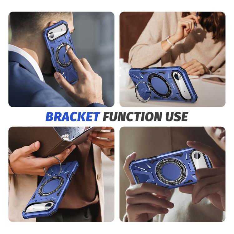 For iPhone Air MagSafe Magnetic Shockproof Phone Case with Ring Holder