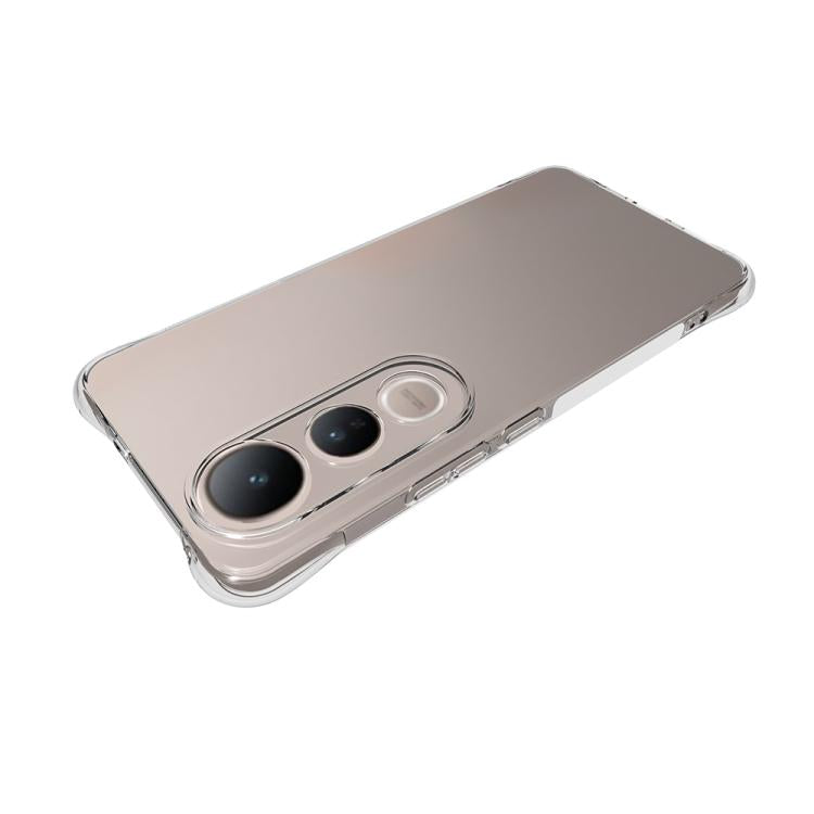 For vivo V50 Lite 5G Shockproof Non-slip Thickening TPU Phone Case - Transparent