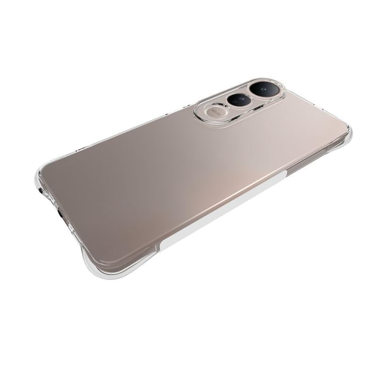 For vivo V50 Lite 5G Shockproof Non-slip Thickening TPU Phone Case - Transparent