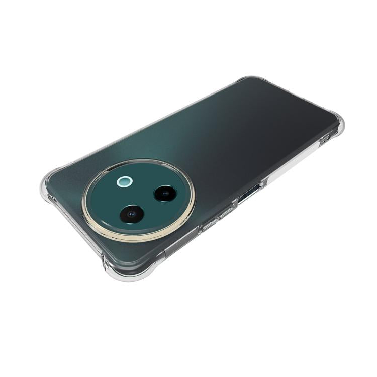 For vivo Y39 5G Shockproof Non-slip Thickening TPU Phone Case - Transparent