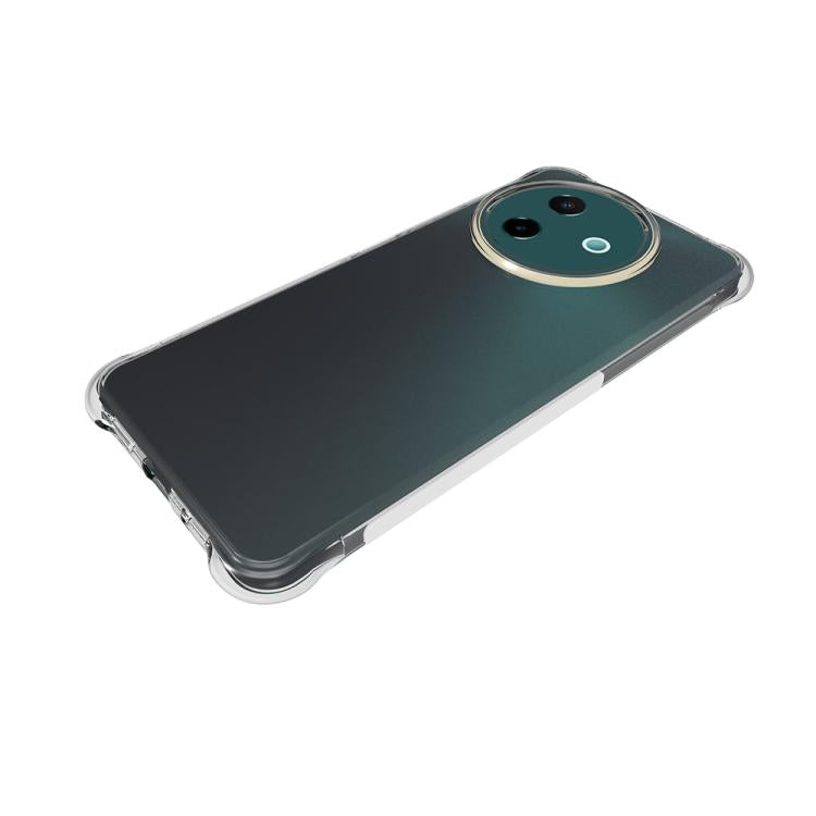 For vivo Y39 5G Shockproof Non-slip Thickening TPU Phone Case - Transparent