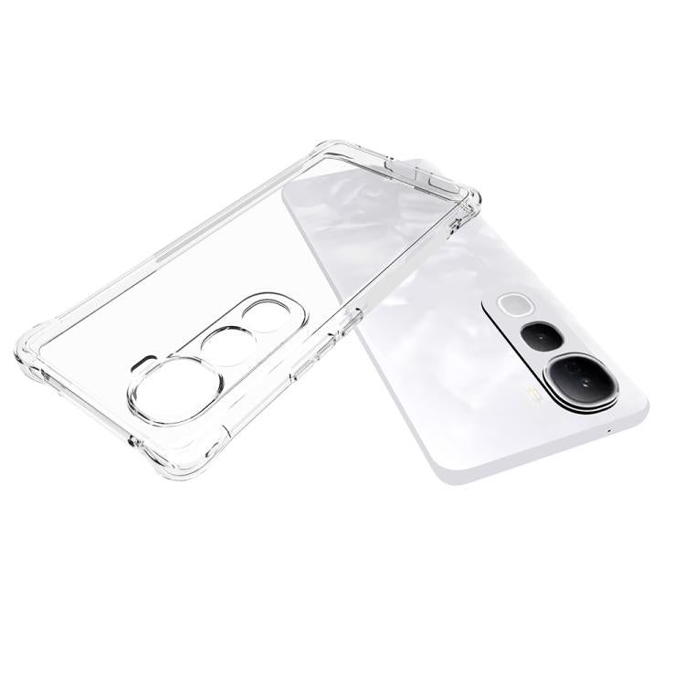 For vivo Y400 Pro 5G Shockproof Non-slip Thickening TPU Phone Case - Transparent