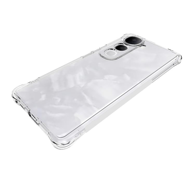 For vivo Y400 Pro 5G Shockproof Non-slip Thickening TPU Phone Case - Transparent