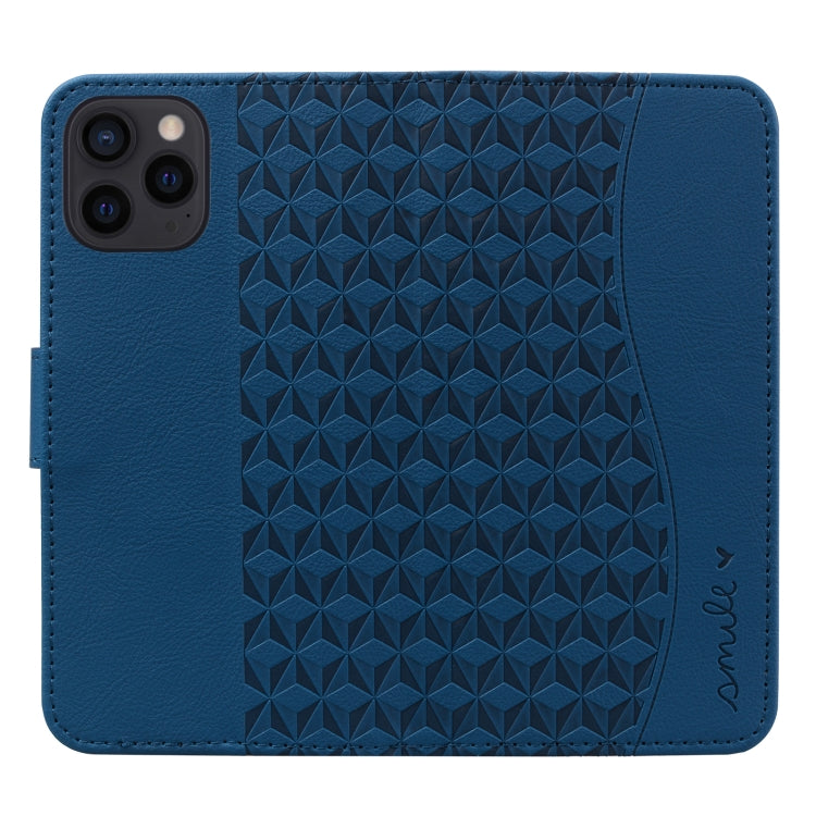For iPhone 16 Pro Max Diamond Buckle Leather Phone Case with Lanyard