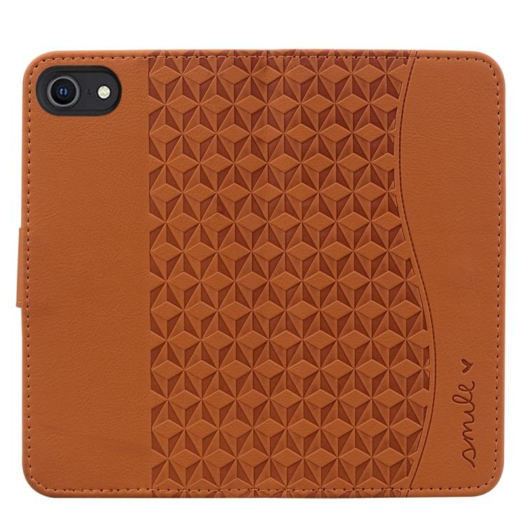 For iPhone 17e / 16e Diamond Buckle Leather Phone Case with Lanyard