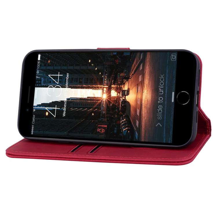 For iPhone 17e / 16e Diamond Buckle Leather Phone Case with Lanyard