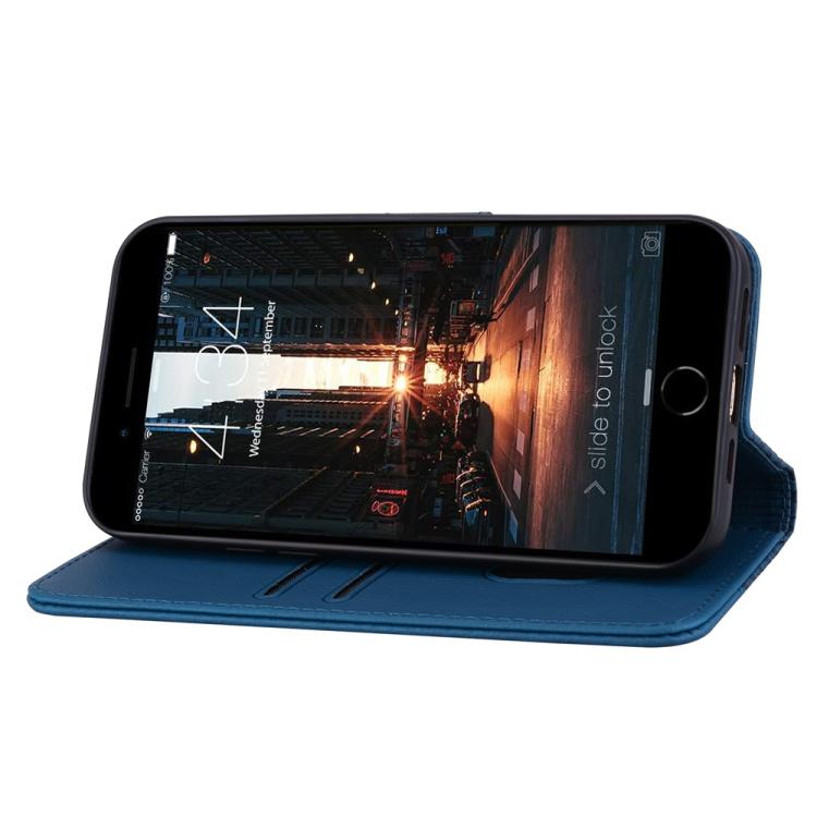 For iPhone 17e / 16e Diamond Buckle Leather Phone Case with Lanyard