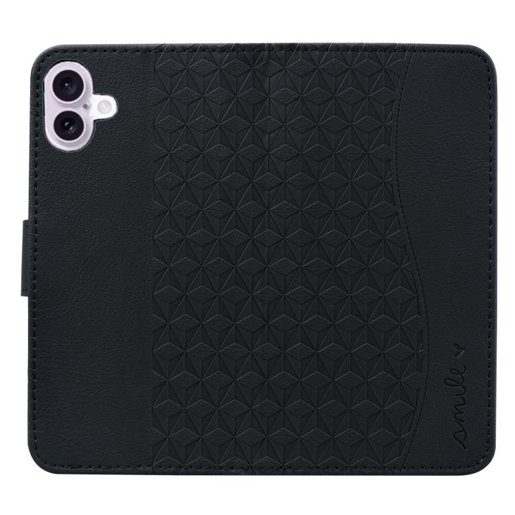 For iPhone 17 Diamond Buckle Leather Phone Case with Lanyard