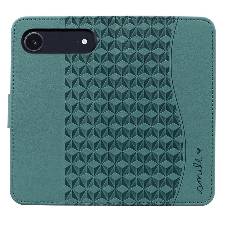For iPhone Air Diamond Buckle Leather Phone Case with Lanyard