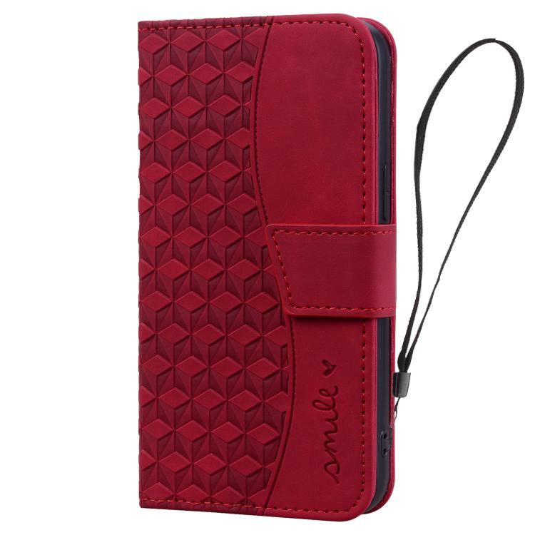 For iPhone Air Diamond Buckle Leather Phone Case with Lanyard