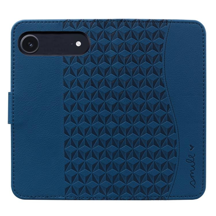 For iPhone Air Diamond Buckle Leather Phone Case with Lanyard