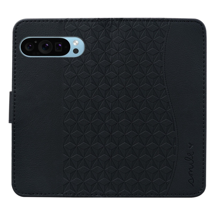For Google Pixel 10 / 10 Pro / 9 / 9 Pro Business Diamond Buckle Leather Phone Case with Lanyard