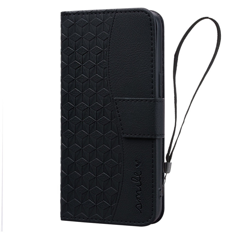 For Google Pixel 10 Pro XL / Pixel 9 Pro XL Business Diamond Buckle Leather Phone Case with Lanyard