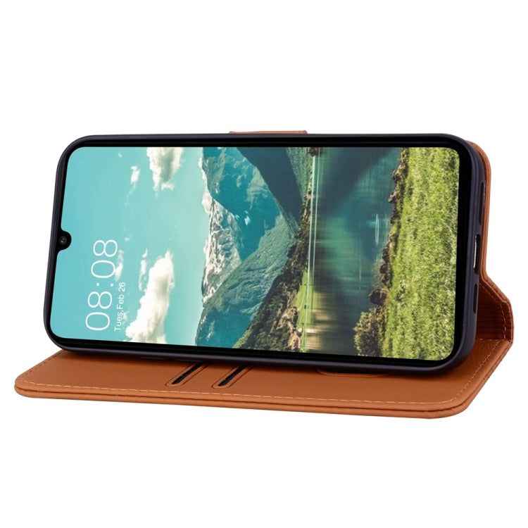 For Samsung Galaxy A05s Diamond Buckle Leather Phone Case with Lanyard