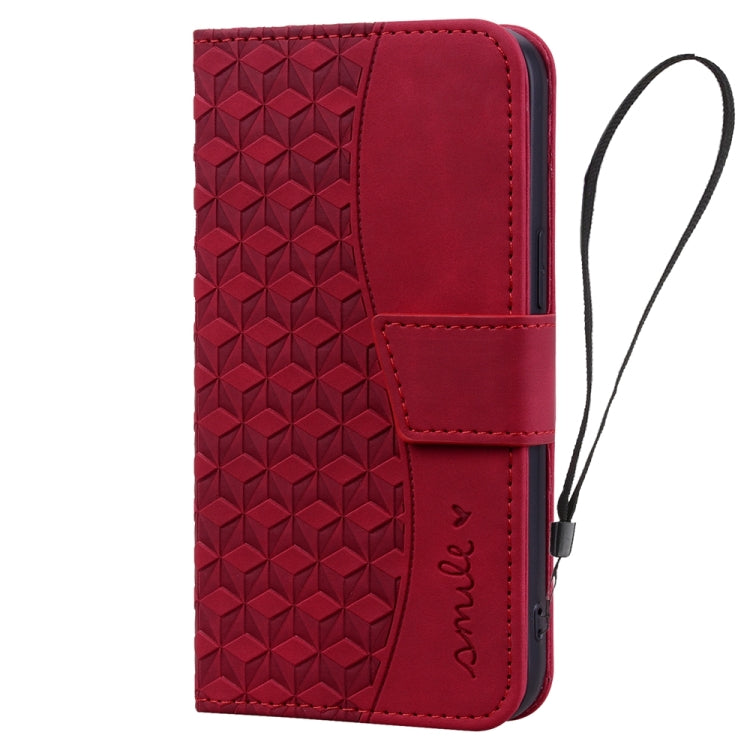 For Samsung Galaxy A05s Diamond Buckle Leather Phone Case with Lanyard