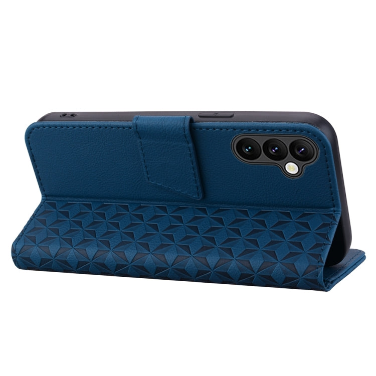 For Samsung Galaxy A05s Diamond Buckle Leather Phone Case with Lanyard