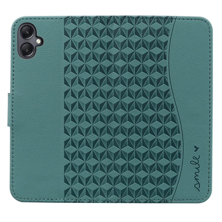 For Samsung Galaxy A05 Diamond Buckle Leather Phone Case with Lanyard
