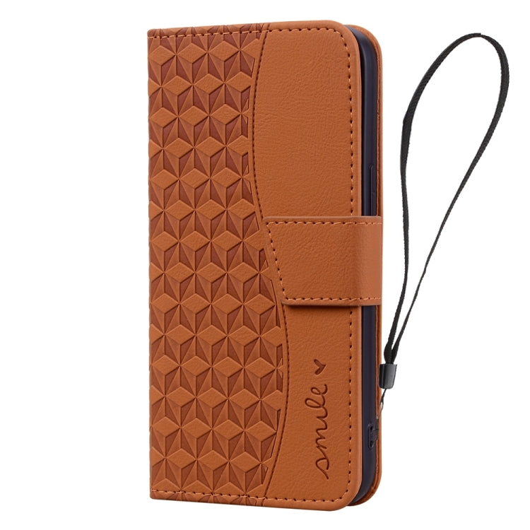 For Samsung Galaxy A05 Diamond Buckle Leather Phone Case with Lanyard
