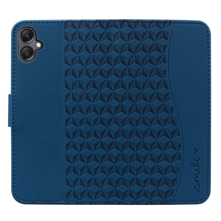 For Samsung Galaxy A05 Diamond Buckle Leather Phone Case with Lanyard