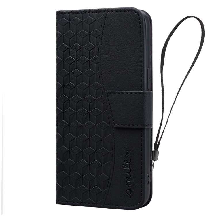 For Samsung Galaxy A05 Diamond Buckle Leather Phone Case with Lanyard
