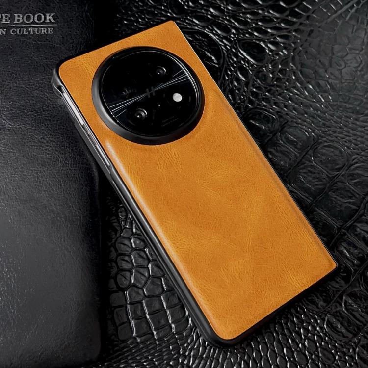For OPPO Find N5 Crazy Horse Texture PU + PC Phone Case